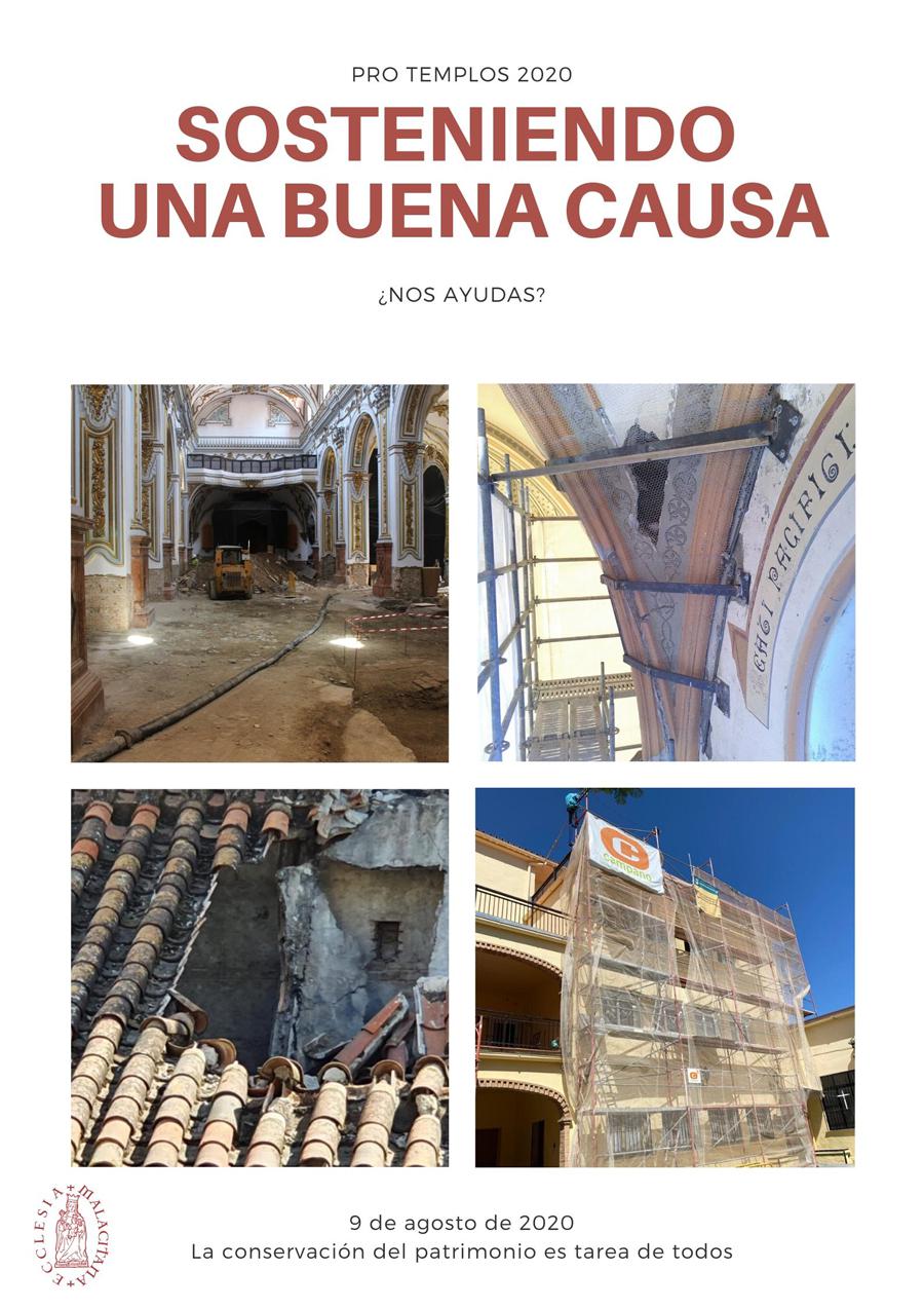 Cartel Campaña Pro Templos 2020