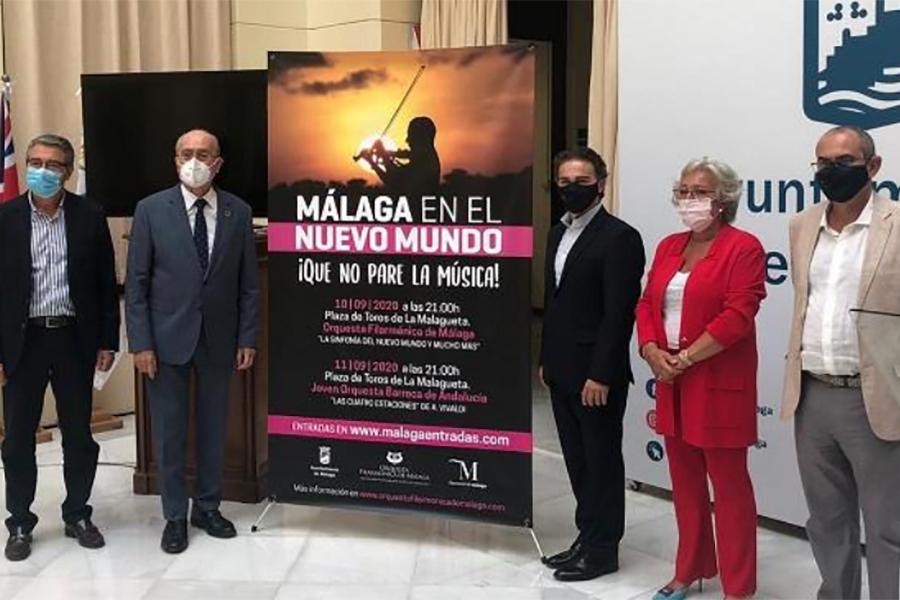 La Orquesta Filarmónica de Málaga y la Joven Orquesta Barroca de Andalucía actuarán a beneficio de Cáritas