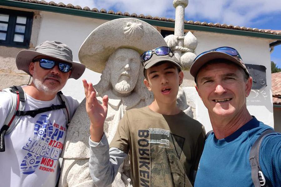 «He podido redescubrir a mi hijo en el Camino de Santiago»