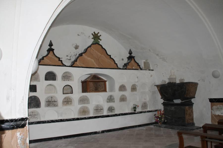 Mausoleo o cripta de los Gálvez en Macharaviaya