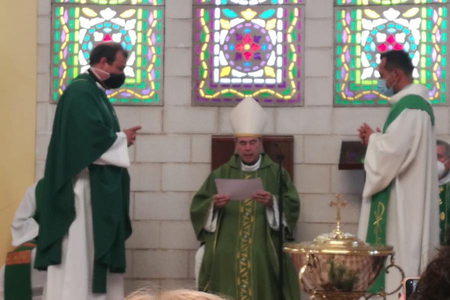 Toma de posesión de Juan Manuel Ortiz Palomo y Rafael Vázquez, en la parroquia de San Fernando, en Málaga