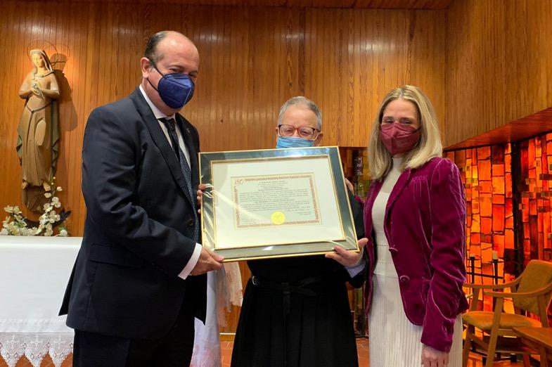 Pablo Pastor y Mª Mercedes Sánchez, afiliados a la Orden de San Agustín