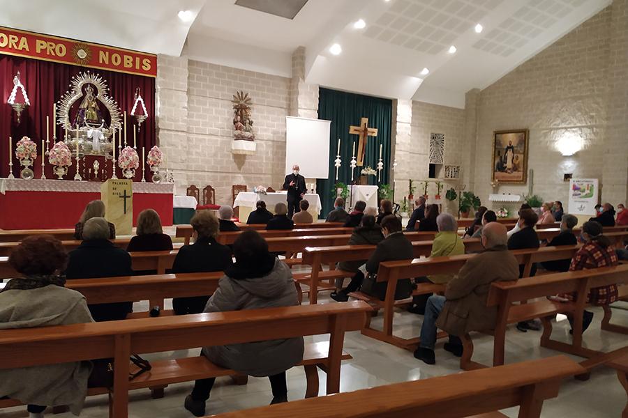 Jesús Obrero, nuevo alto en la Visita Pastoral