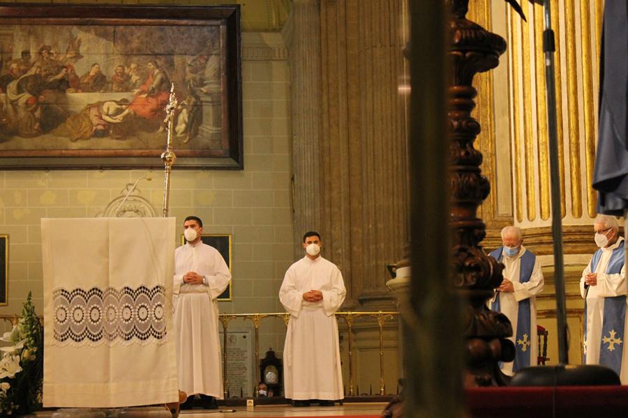 Celebración de la Inmaculada en la Catedral de Málaga