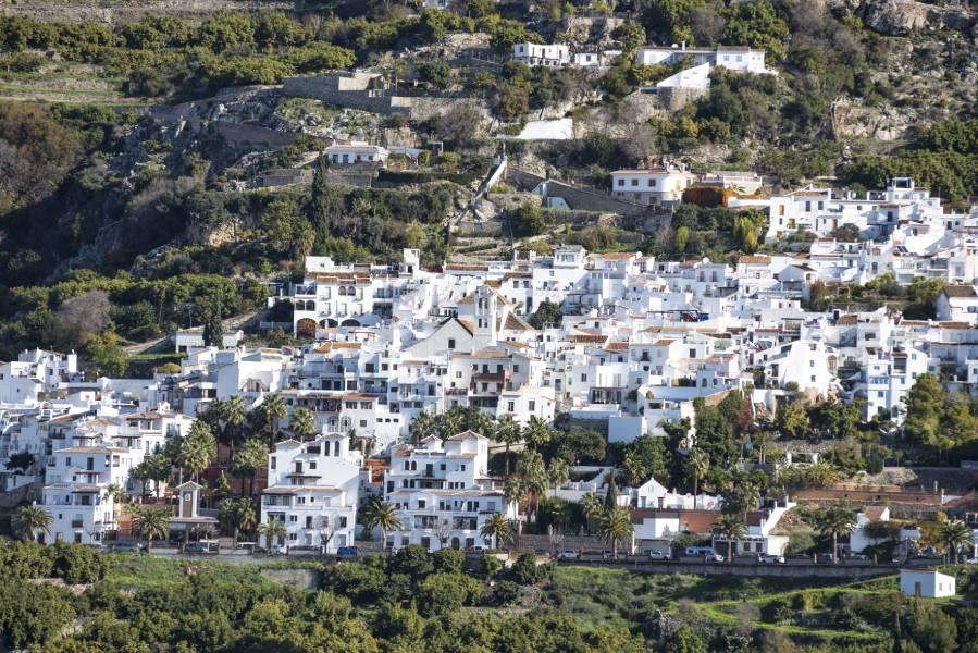 Panorámica de Frigiliana