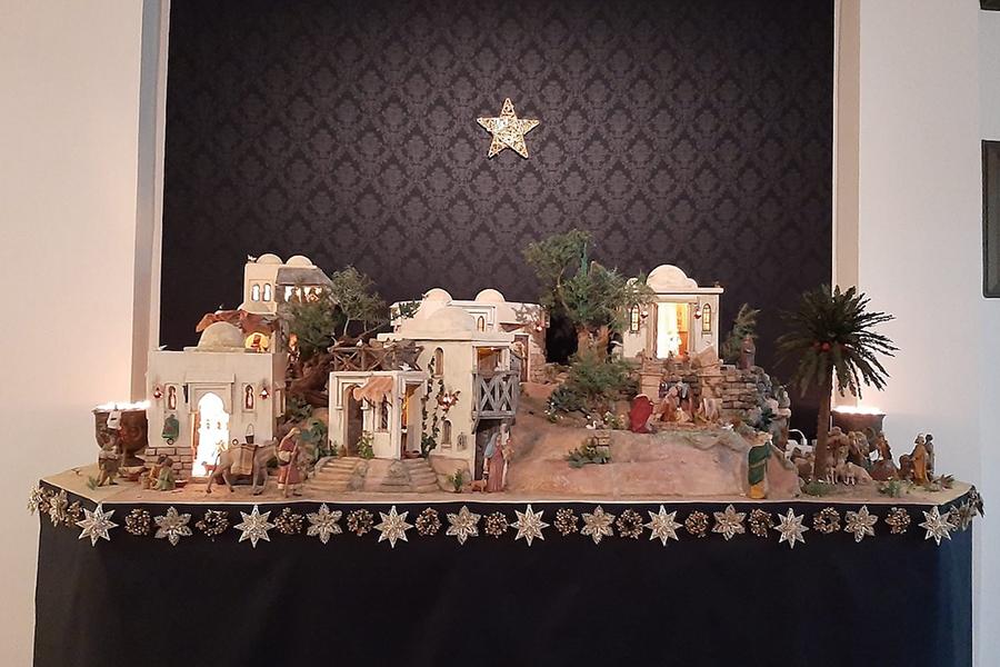 Belén de la parroquia del Buen Pastor, en Málaga