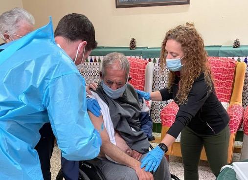 Vacunación contra el Covid-19 en Colichet