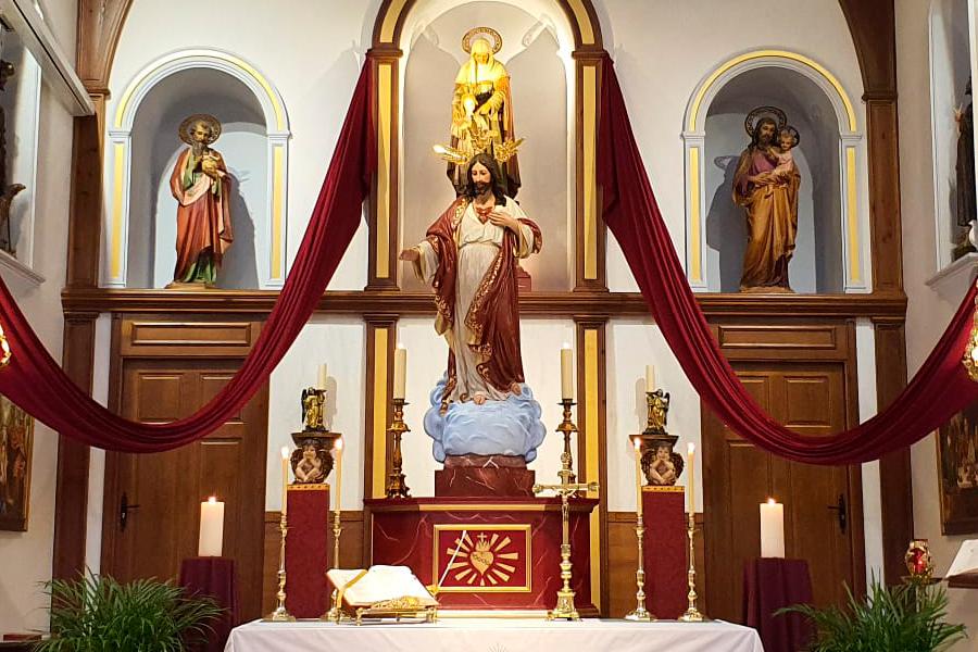 Cultos a san José en Algarrobo