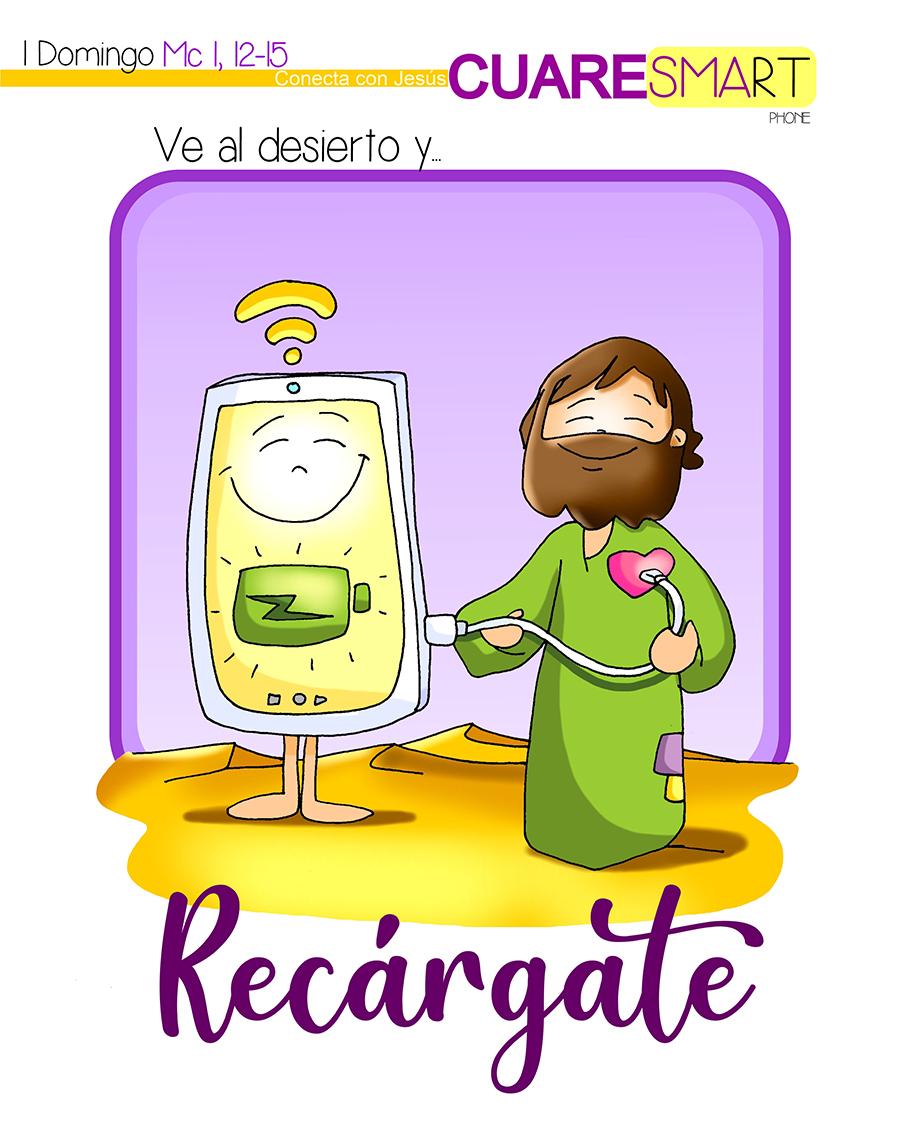 JESÚS EMPUJADO AL DESIERTO, por Salvador Gil. Comentario al evangelio del Domingo I de Cuaresma, 21 de febrero de 2021