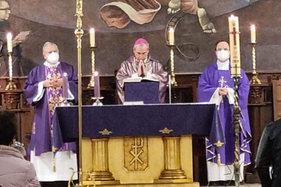 Visita Pastoral del Obispo de Málaga, Jesús Catalá, a Cómpeta
