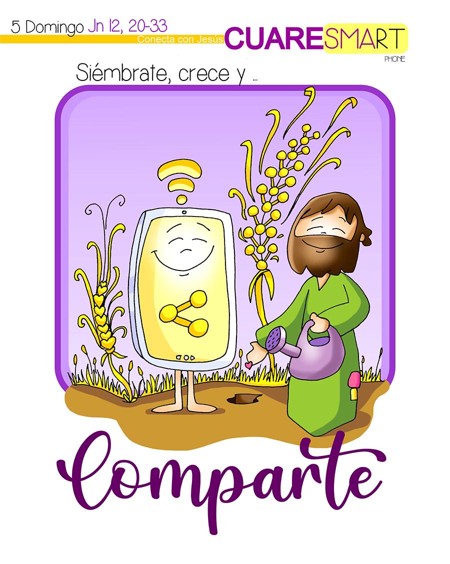 LA CRUZ MANIFIESTA LA GLORIA, por Pedro Leiva. Comentario al evangelio del Domingo V de Cuaresma (21 marzo 2021)