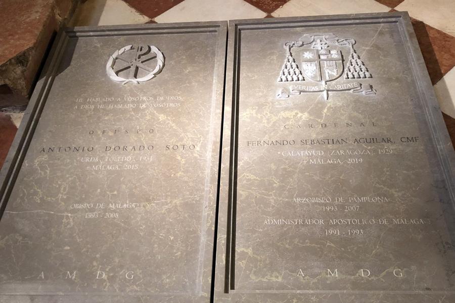 Laudas dedicadas a D. Antonio Dorado y a D. Fernando Sebastián