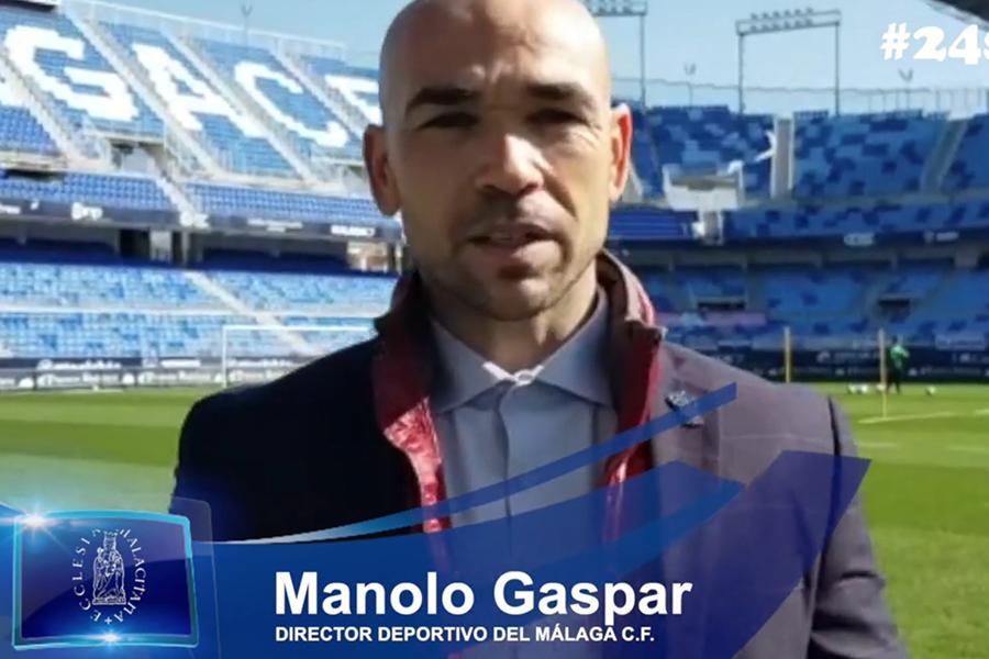 Manolo Gaspar se une al reto #24SIETE por el Hogar San Carlos