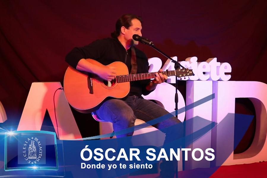 Óscar Santos se une al reto #24SIETE por el Hogar San Carlos este Viernes Santo