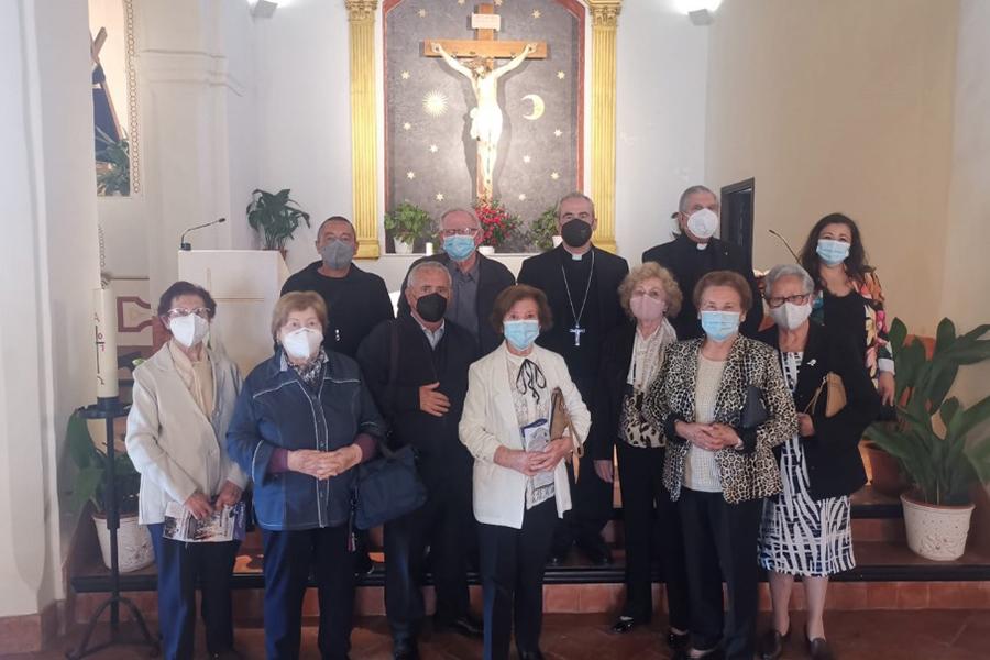 Cútar, Almáchar y El Borge reciben al Sr. Obispo