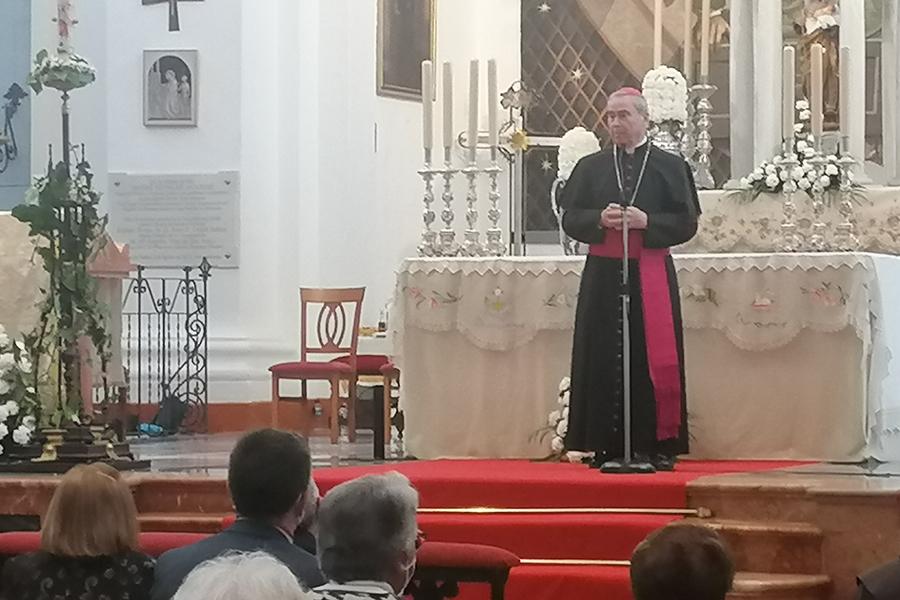 Visita Pastoral del Obispo de Málaga a la parroquia de San Juan Bautista, en Vélez-Málaga // A. REYES