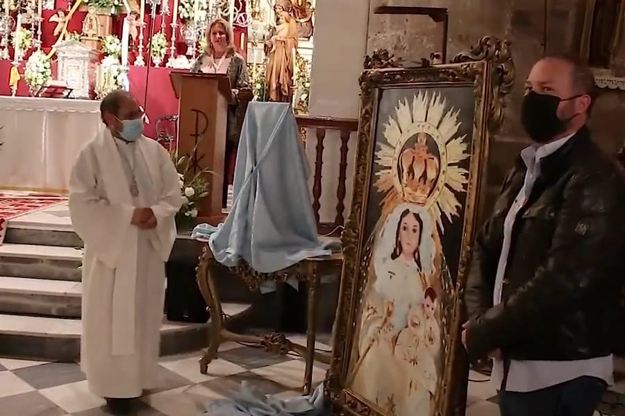 Cristóbal Pérez: «Solo hago pintura religiosa para mi pueblo»