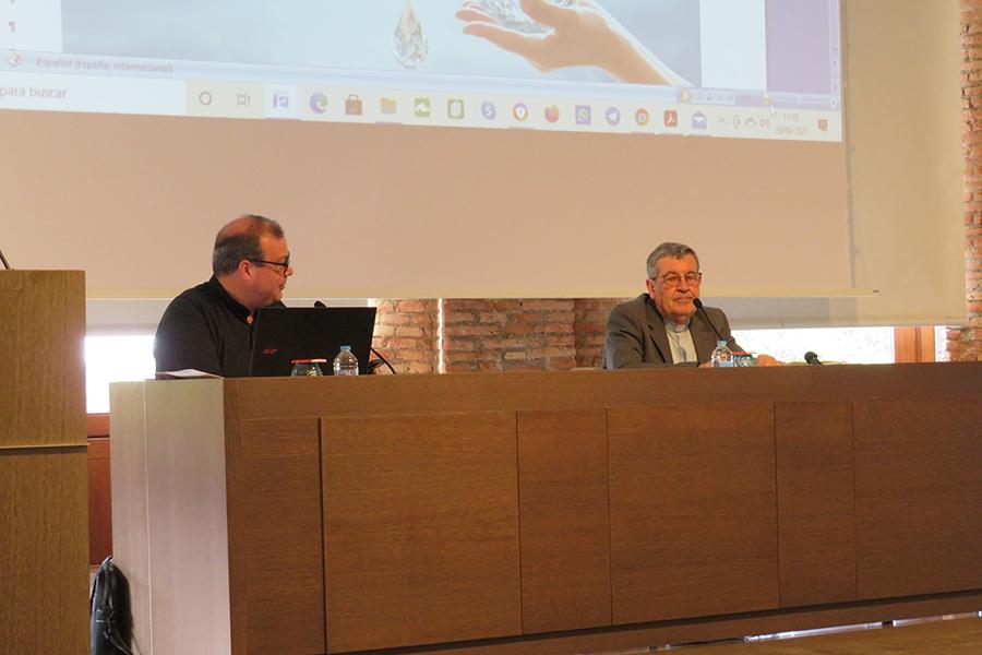 D. Ángel Galindo García, Vicario General de Segovia, en la Jornada de Formación para el Clero // E. LLAMAS