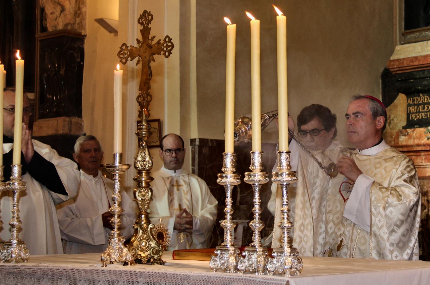 Celebración de la fiesta de Santa Rita en 2019