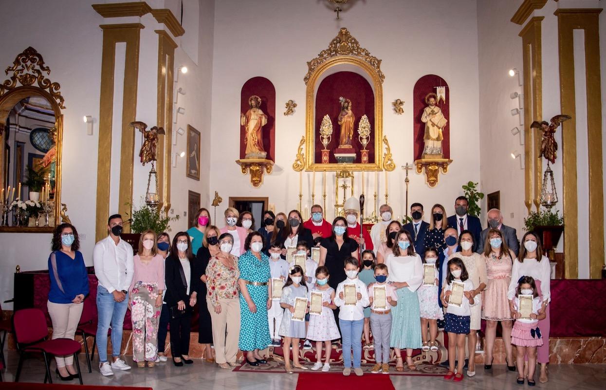 Visita Pastoral del Obispo de Málaga, D. Jesús Catalá, a Riogordo // M. RANEA