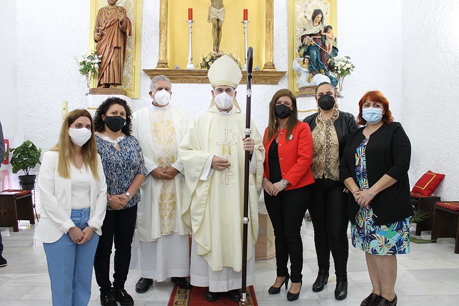 Visita Pastoral del Sr. Obispo, D. Jesús Catalá, a Moclinejo y El Valdés