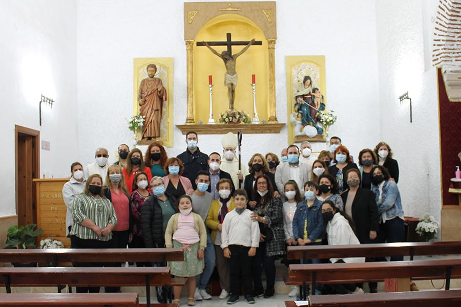 Visita Pastoral del Sr. Obispo, D. Jesús Catalá, a Moclinejo y El Valdés