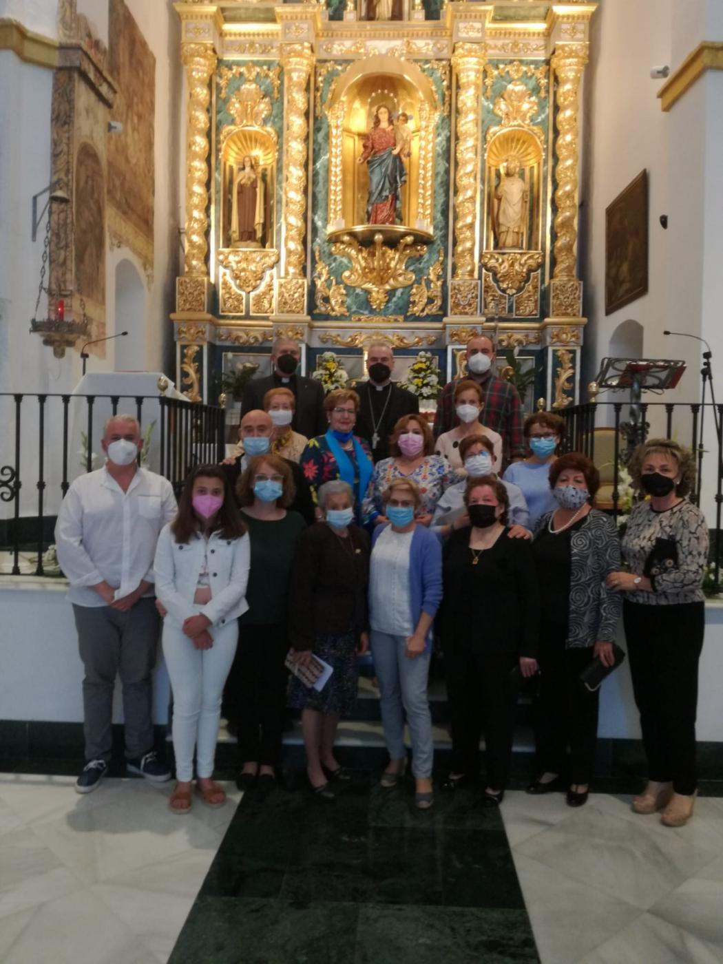 Visita Pastoral del Obispo de Málaga, D. Jesús Catalá, a Canillas de Aceituno, Sedella y Salares