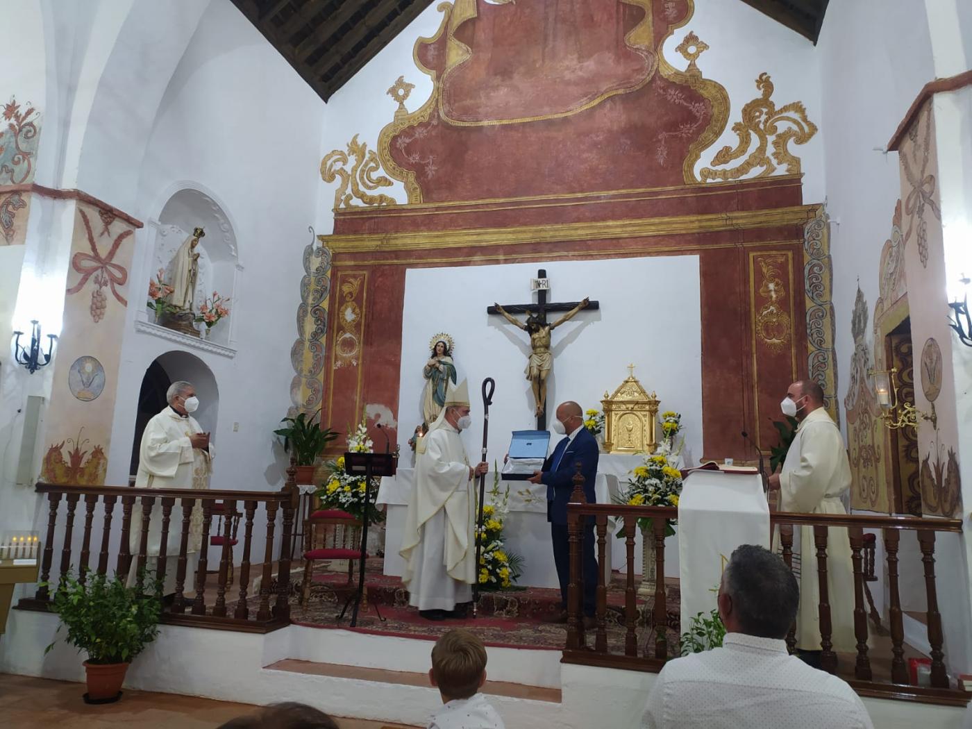 Visita Pastoral del Obispo de Málaga, D. Jesús Catalá, a Canillas de Aceituno, Sedella y Salares