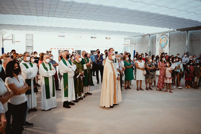 Bendición de los salones parroquiales de El Salvador, en Málaga capital