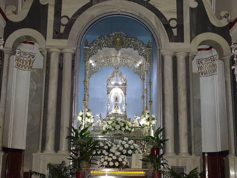 Imagen de Ntra. Sra. de la Fuensanta en la parroquia de San Juan y San Andrés de Coín //FORNER