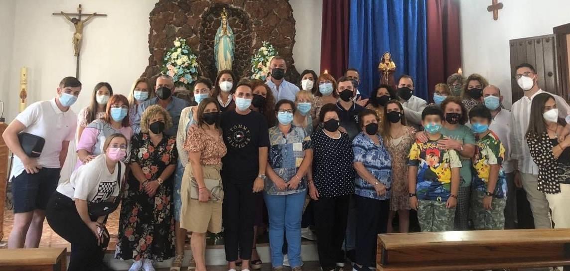 La parroquia de El Valdés cuenta con una nueva imagen