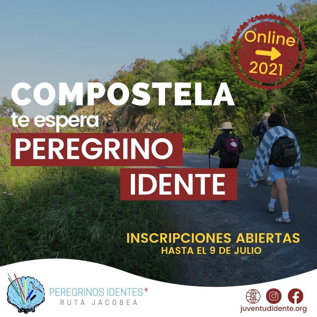 Publicidad de la ruta jacobea online de la Juventud Idente