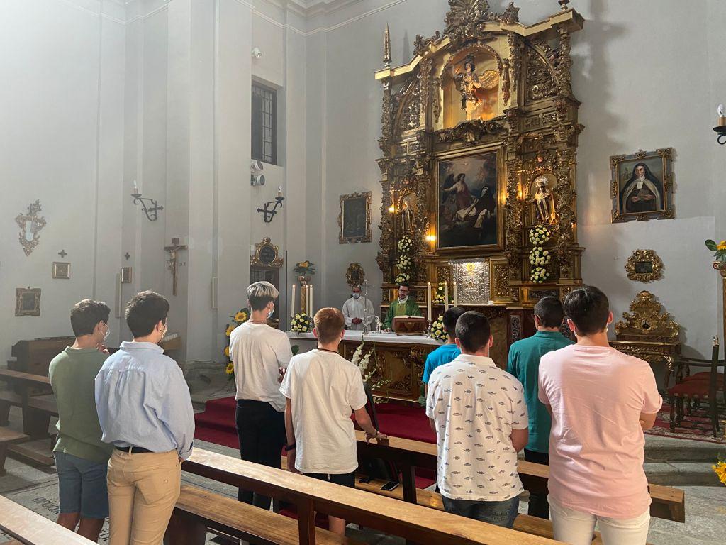 El Seminario Menor peregrina Buscando el norte