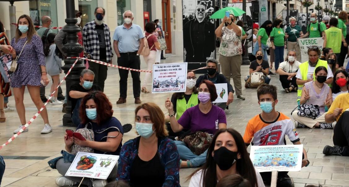 La HOAC Málaga se une a la manifestación por el clima