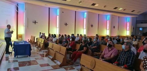 Presentación de las Prioridades Pastorales Diocesanas, por el vicario para la acción caritativa y social, Juan Manuel Ortiz, en los arciprestazgos de Axarquía