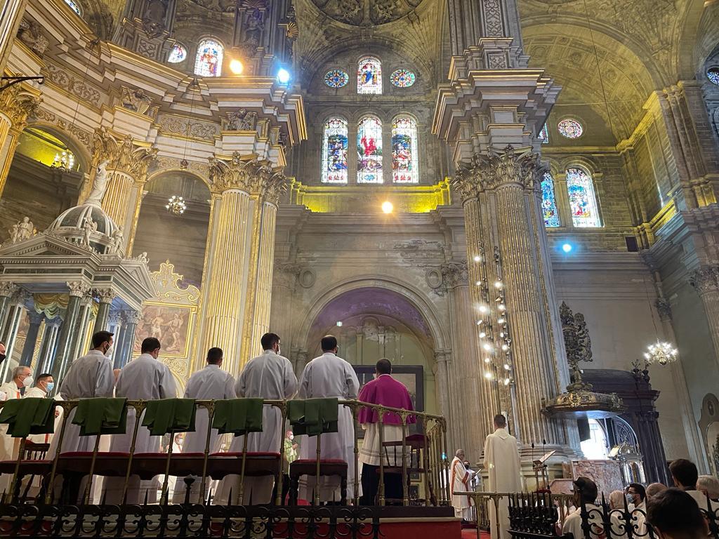 Ordenación diaconal de Aaron Benzaquen, Santiago Bremermann, Eduardo Muñoz, Rafael López y Juan Manuel Caracuel // E. LLAMAS