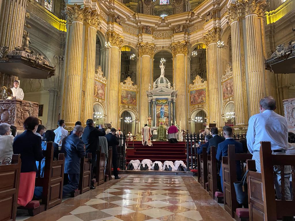 Ordenación diaconal de Aaron Benzaquen, Santiago Bremermann, Eduardo Muñoz, Rafael López y Juan Manuel Caracuel // E. LLAMAS