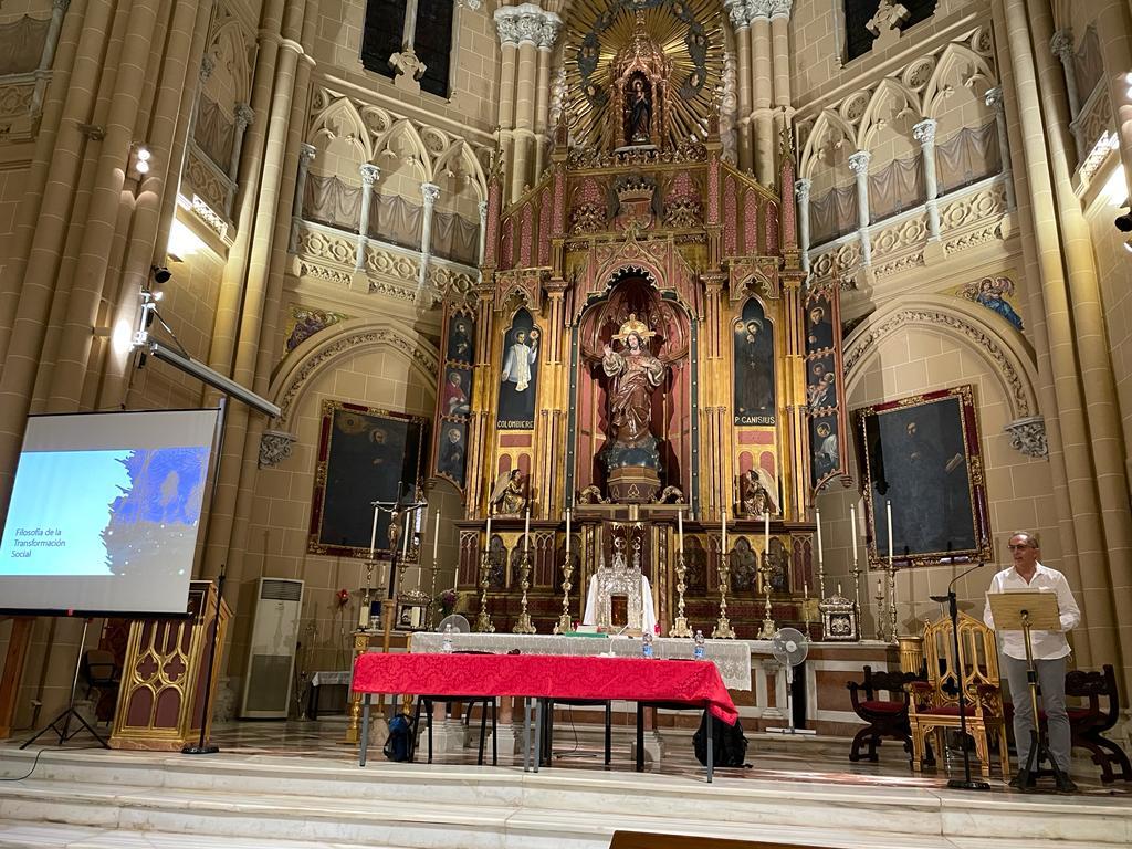 Acto de apertura de curso académico 2021-2022, en la iglesia del Sagrado Corazón // E. LLAMAS