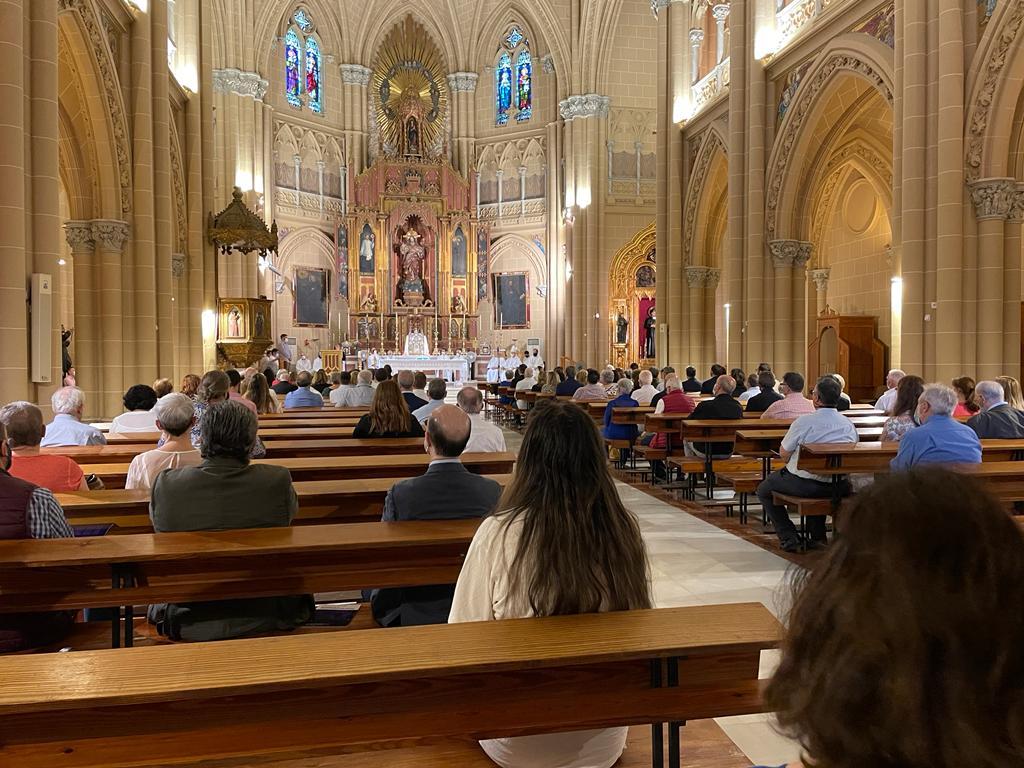 Acto de apertura de curso académico 2021-2022, en la iglesia del Sagrado Corazón // E. LLAMAS