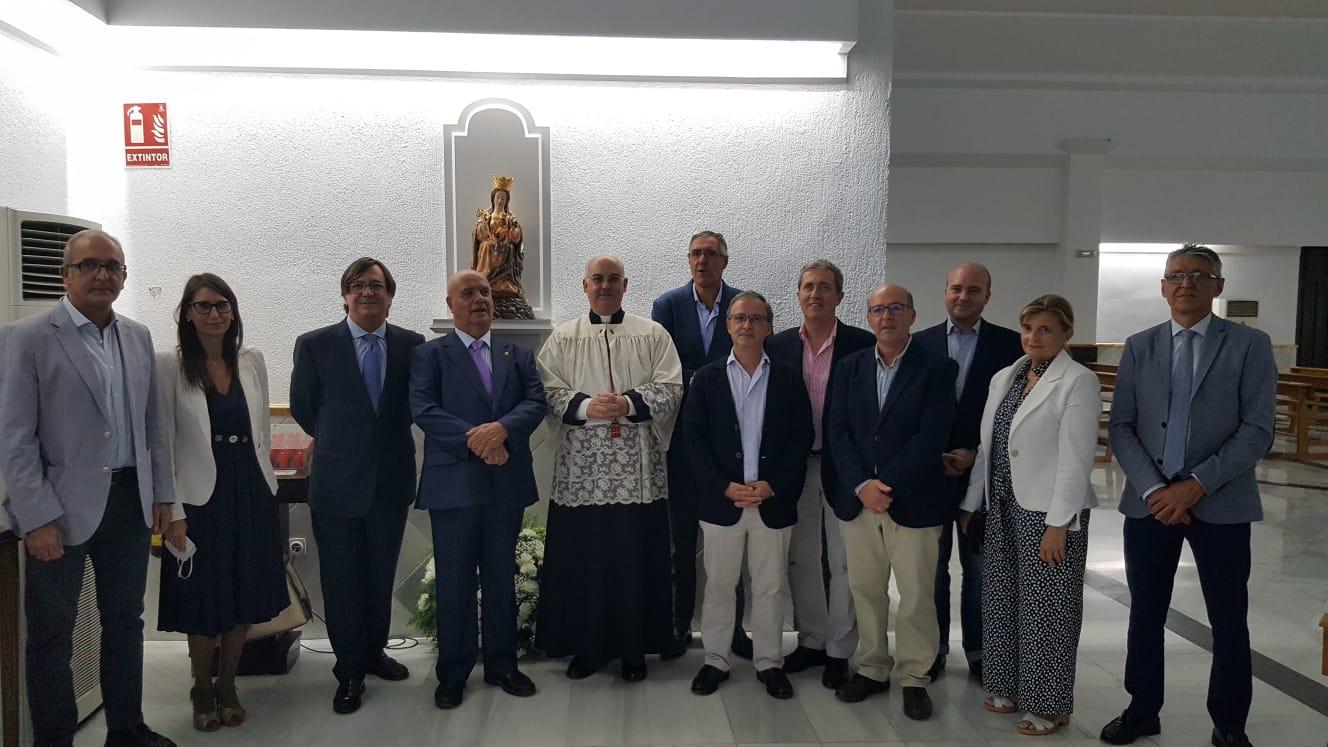 La imagen de la patrona, más presente en Parcemasa