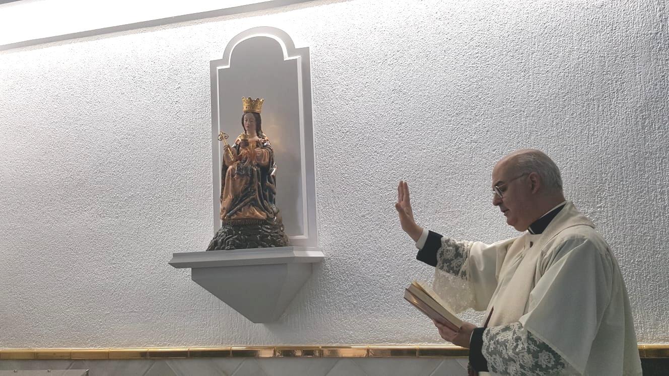 La imagen de la patrona, más presente en Parcemasa