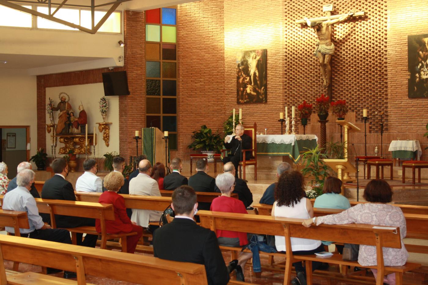 Una mañana de acción de gracias en la parroquia de Santa Ana y San Joaquín