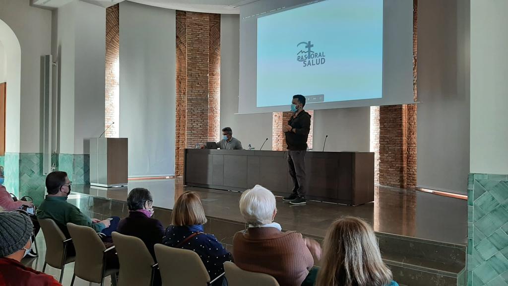 Patricio Fuentes y José Ignacio Bermúdez durante la ponencia