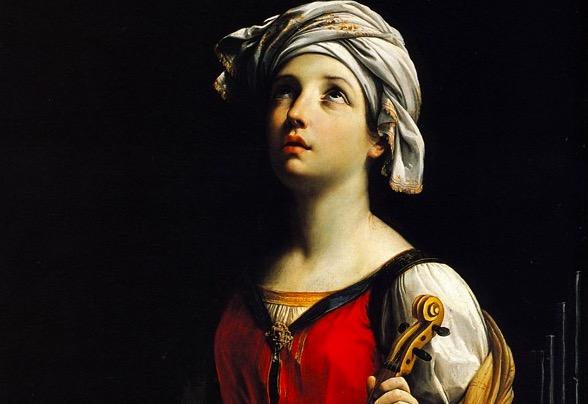 Santa Cecilia,  música  para los  oídos de Dios