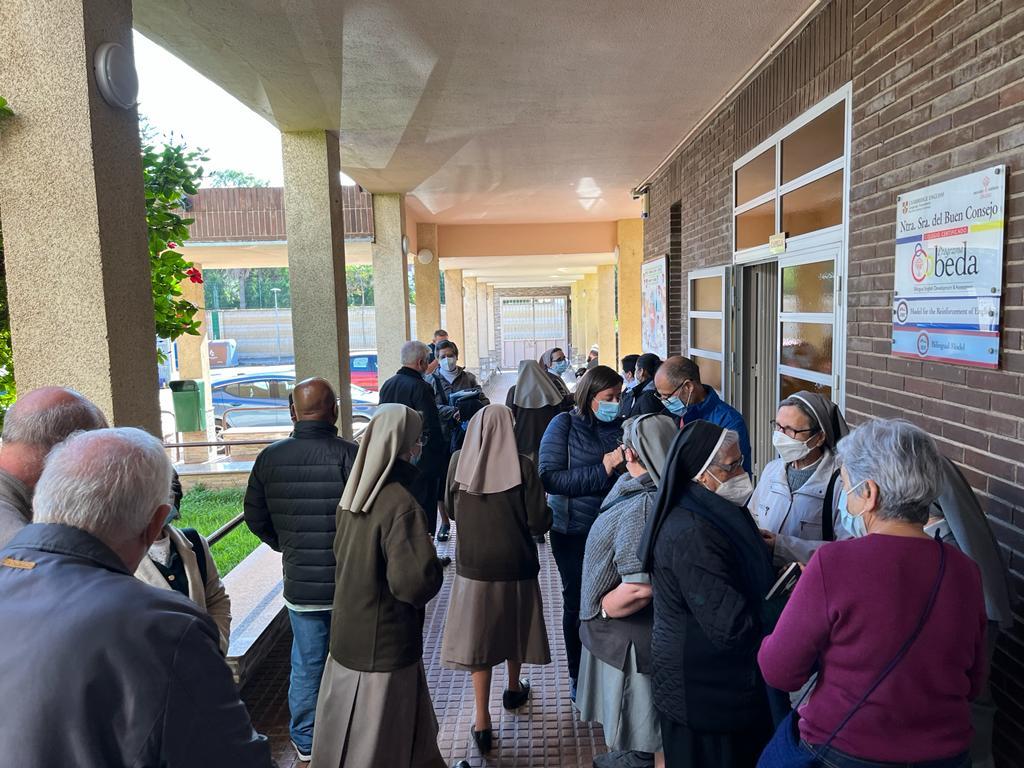 Religiosos, consagrados y sacerdotes de Melilla comienzan juntos el Adviento