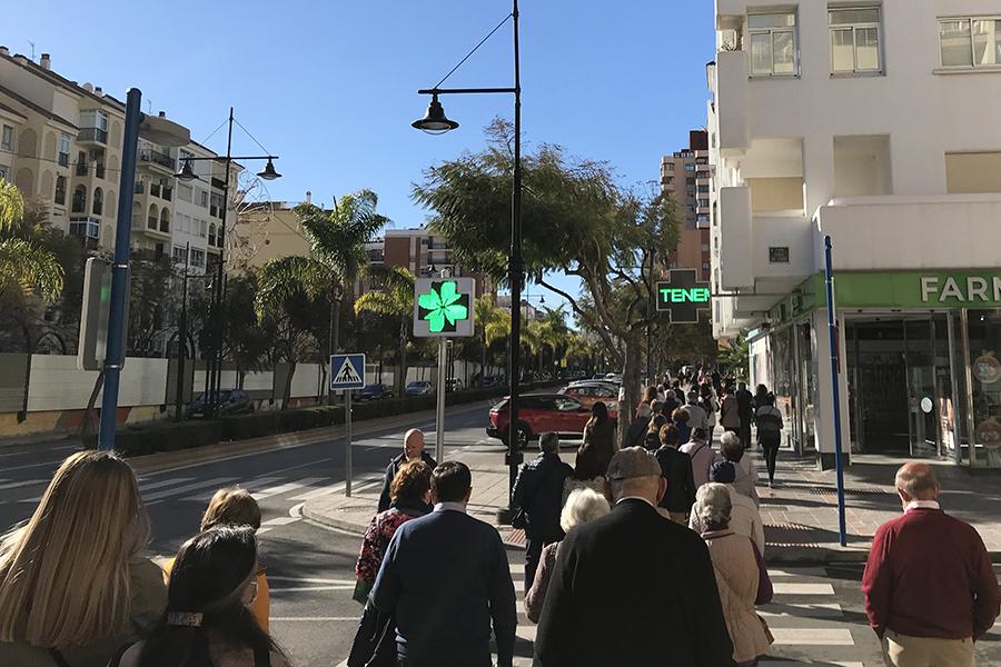 Los Boliches peregrina para cerrar el Año de San José