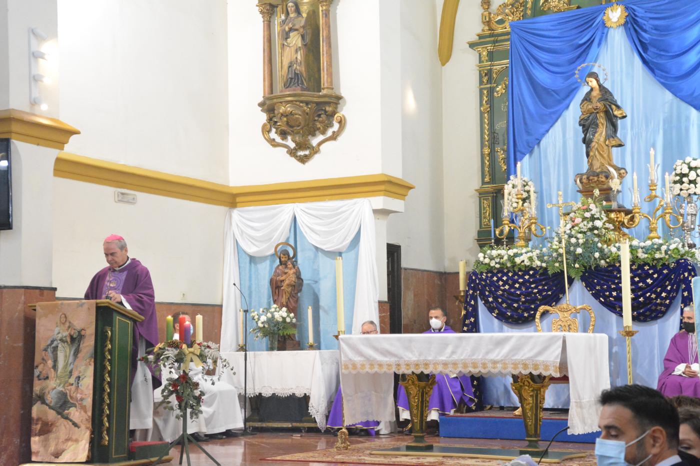 Visita Pastoral del Sr. Obispo, D. Jesús Catalá, a la parroquia Purísima Concepción, en Málaga