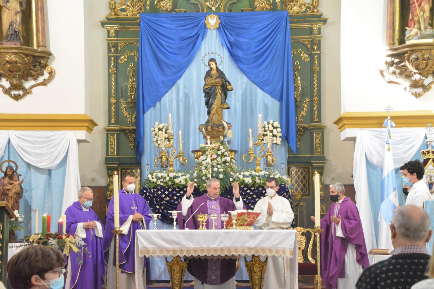 Visita Pastoral del Sr. Obispo, D. Jesús Catalá, a la parroquia Purísima Concepción, en Málaga