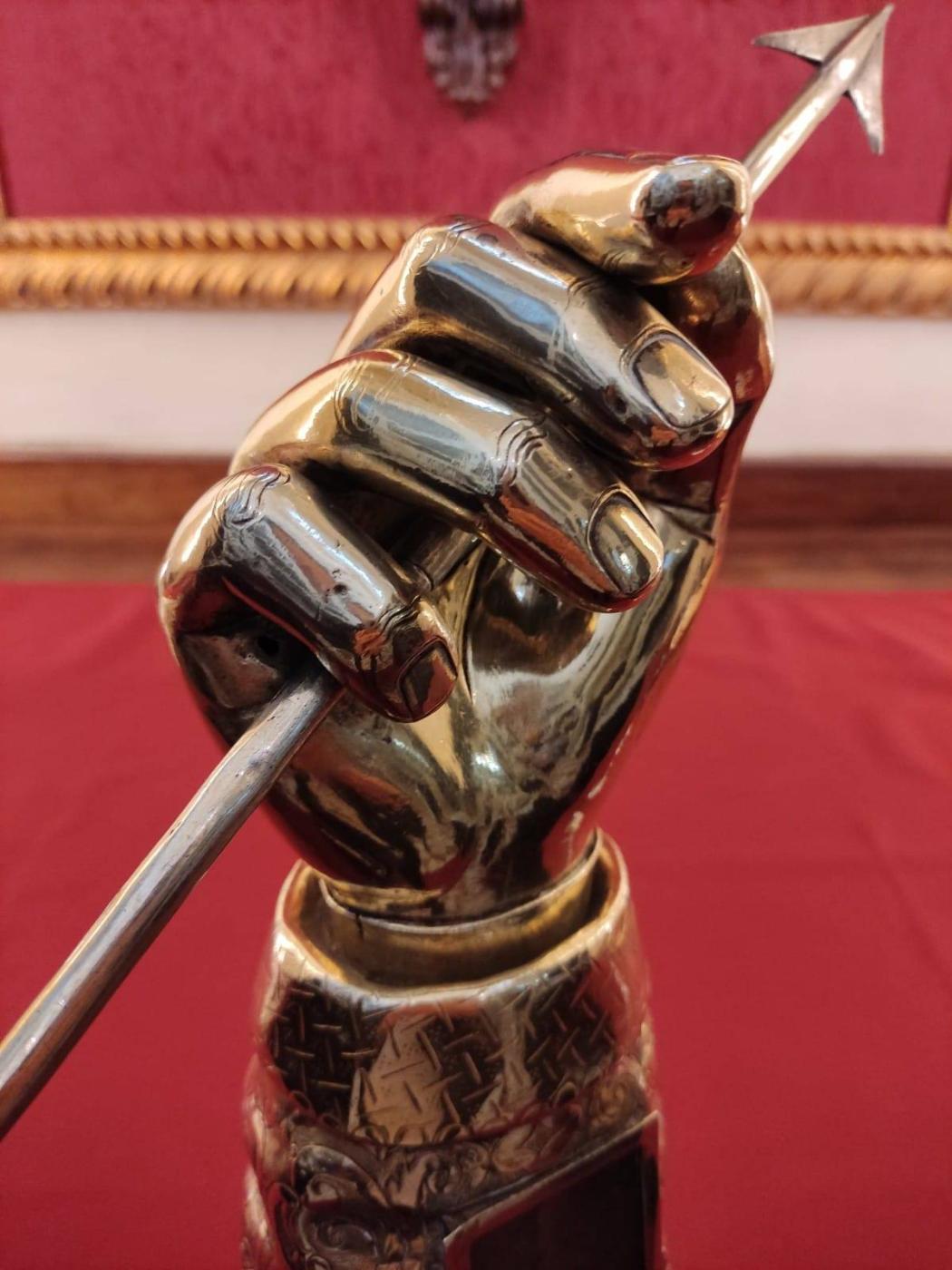 El relicario de san Sebastián en la Catedral de Málaga