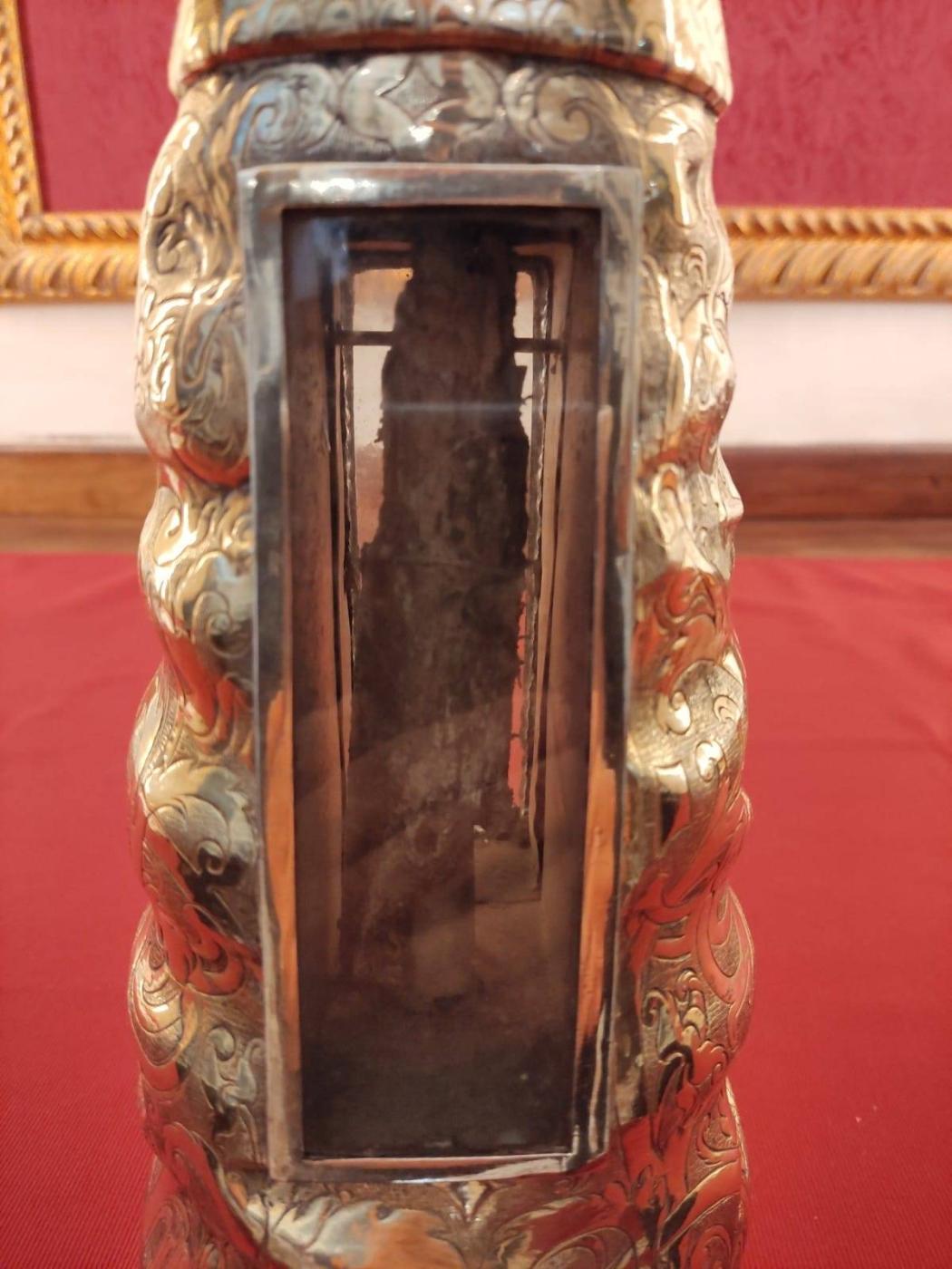 El relicario de san Sebastián en la Catedral de Málaga